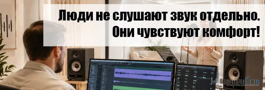 Комфортный звук - легкий звук!